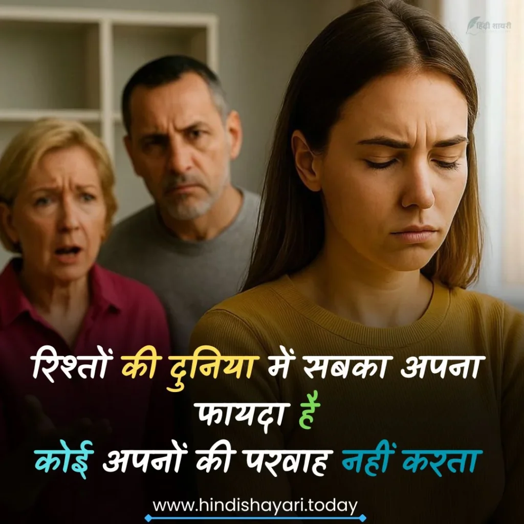 Selfish People Quotes in Hindi