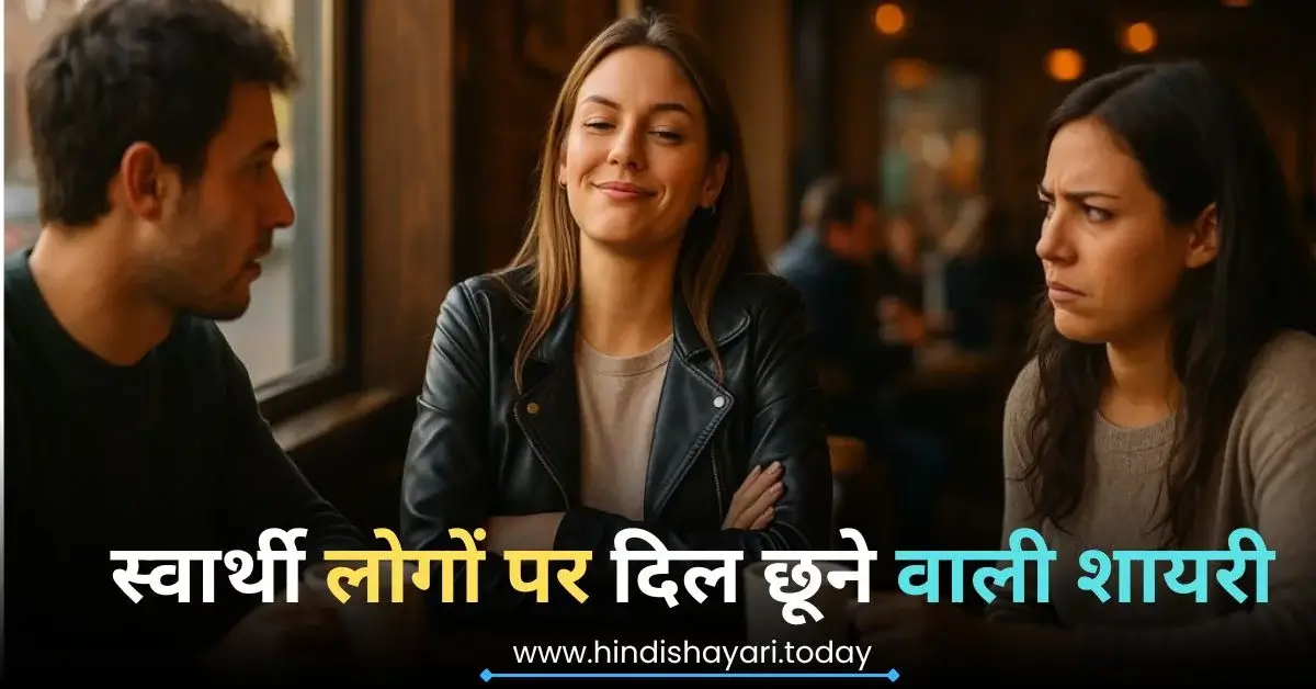 Selfish People Quotes in Hindi
