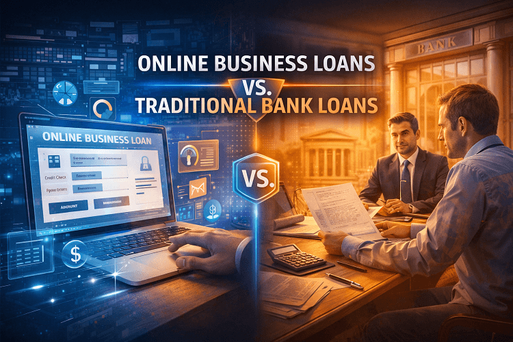 Online Business Loans vs Traditional Bank Loans