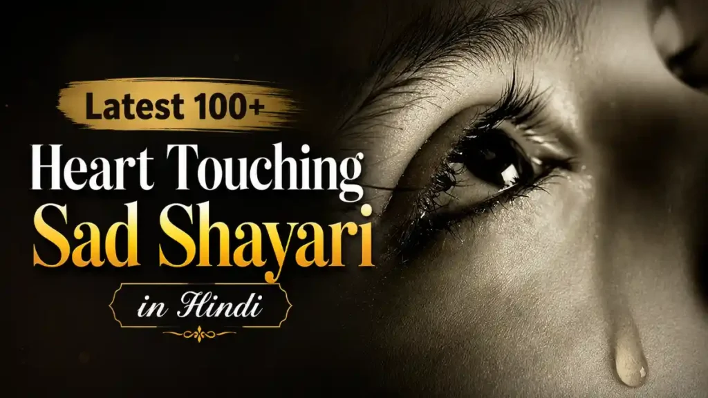 Latest 100+ Heart Touching Sad Shayari in Hindi